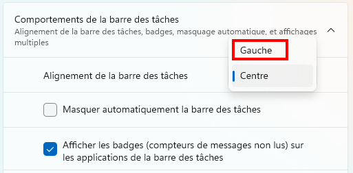Retrouver le menu Démarrer de Windows 10 - Placer le bouton du menu Démarrer à gauche de la barre des tâches