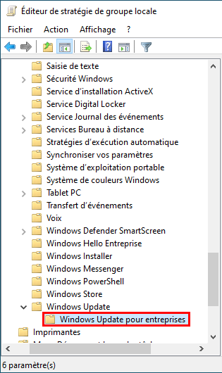 Windows 10 modifier Éditeur due stratégie groupe locale créer pour bloquer la mise à niveau vers Windows 11