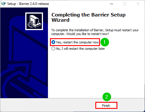 Installer Barrier contrôler plusieurs PC windows clavier souris