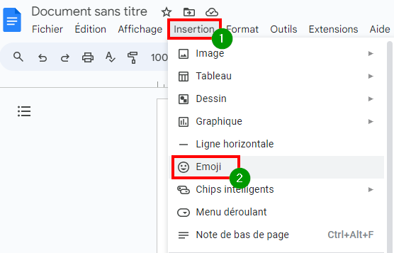 Comment ouvrir le clavier des émojis sur Windows 11 - Insérer un émoji dans un texte