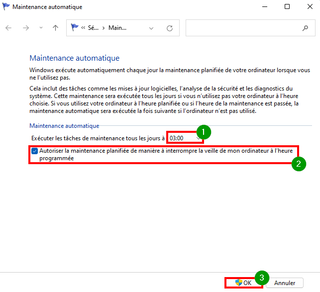 Pourquoi mon PC sort de veille tout seul - Empêcher la maintenance automatique de sortir votre PC de sa veille