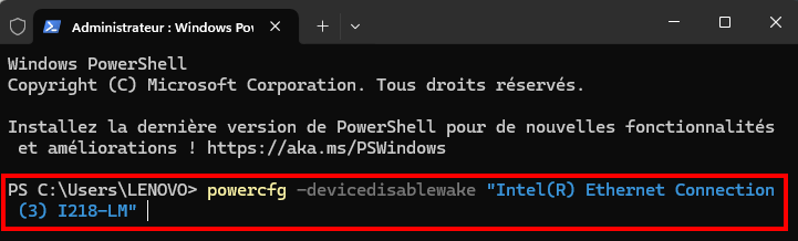 Vérifier les périphériques capables de sortir Windows de la veille - Interdire à un périphérique de réveiller votre PC