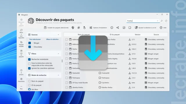 WingetUI : installer et mettre à jour ses applications Windows, en un clic !