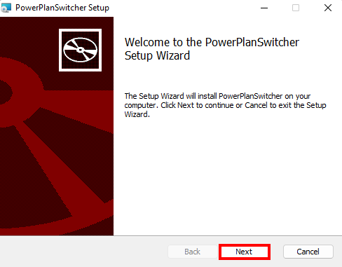 PowerPlanSwitcher - Suivre les instructions de son installation