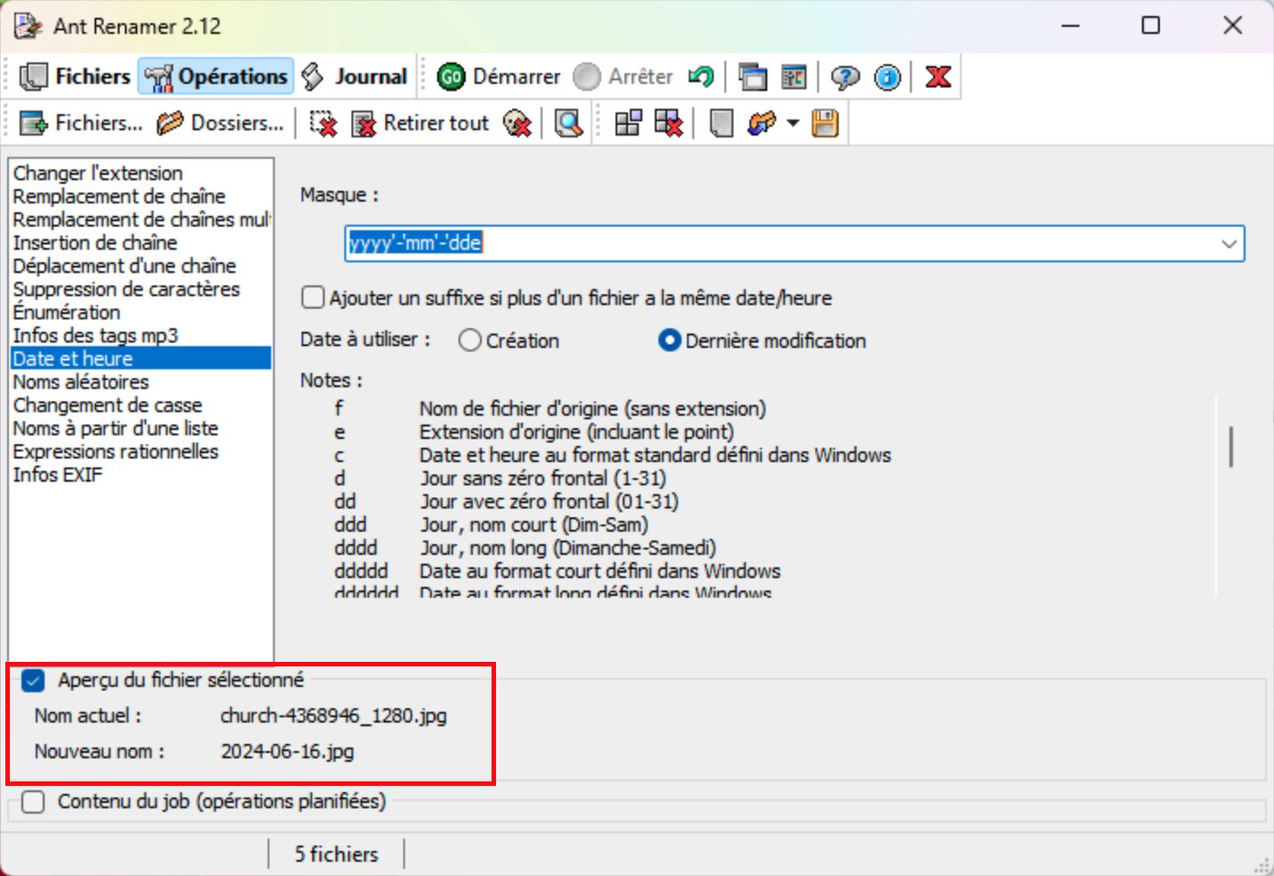 renommer plusieurs fichiers windows 11-antrenamer utilisation