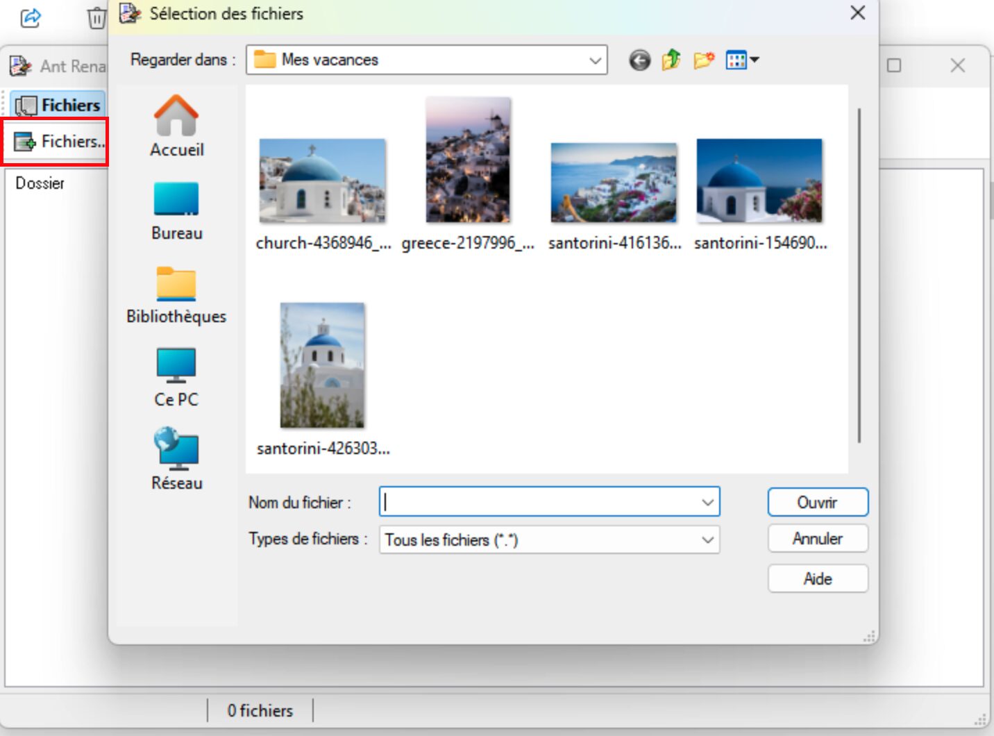 renommer plusieurs fichiers windows 11-utilisation antrenamer