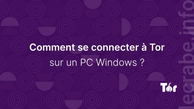 Se connecter à Tor sur un PC Windows [11, 10]
