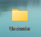 Icône d'un dossier Windows quelconque