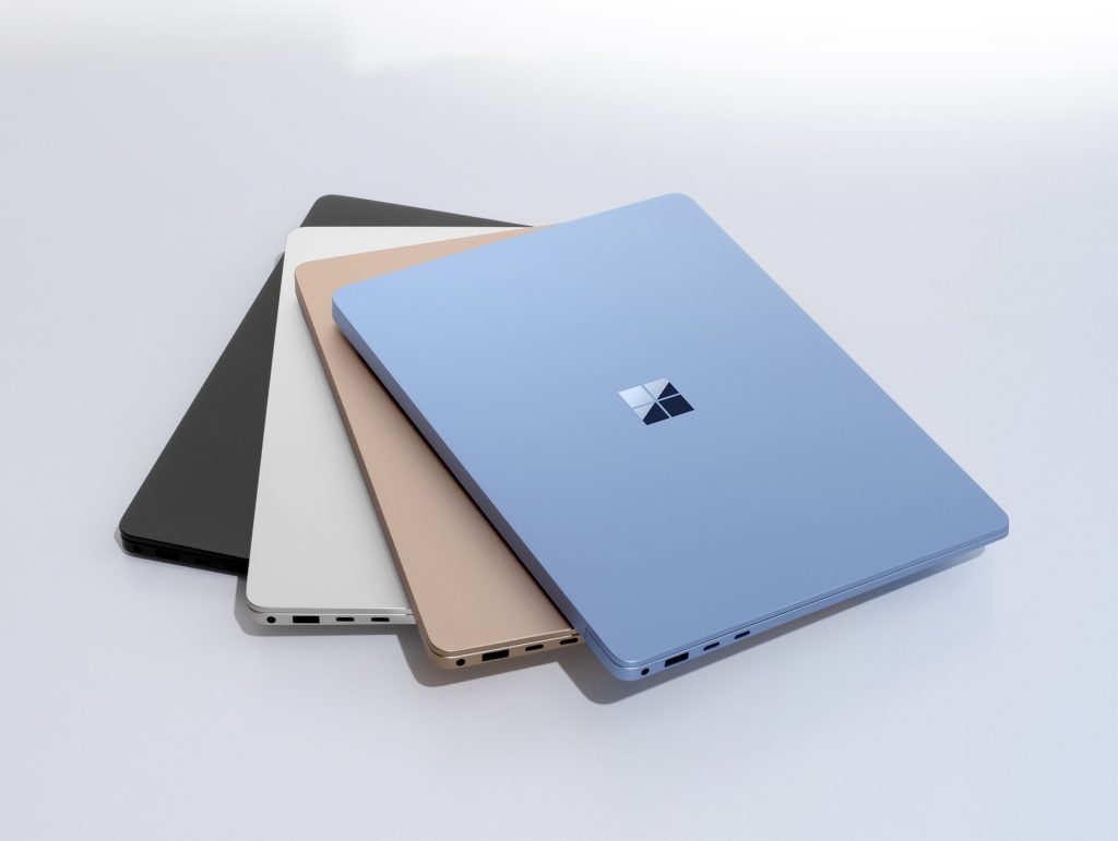 Les 4 coloris de la gamme Surface Pro Copilot+