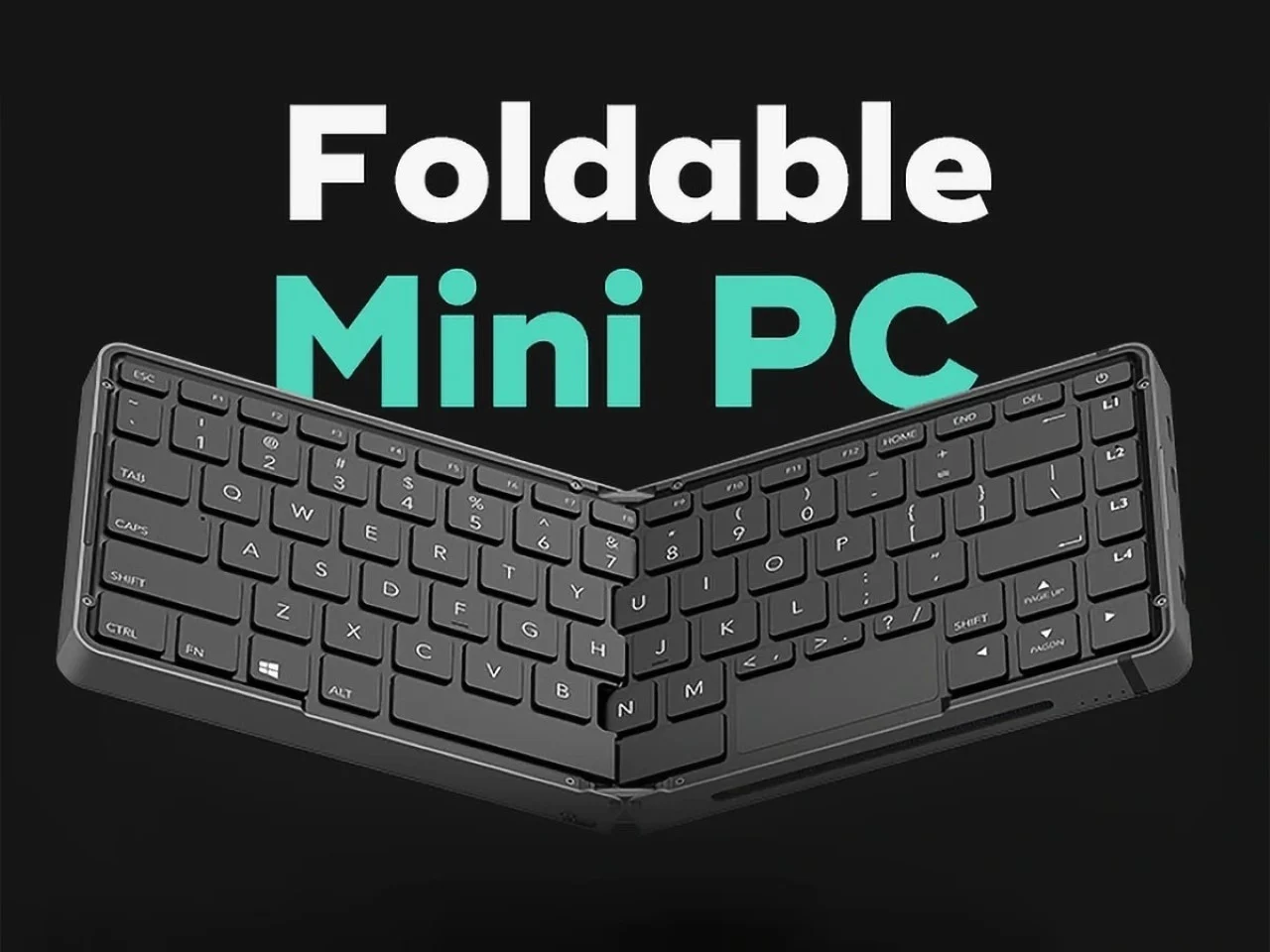 Un mini PC intégré dans un clavier pliable : le Lunar
