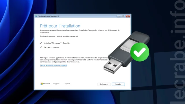 Rufus : créer une clé USB de Windows 11 pour PC non compatibles (contourner TPM, CPU, compte Microsoft…)
