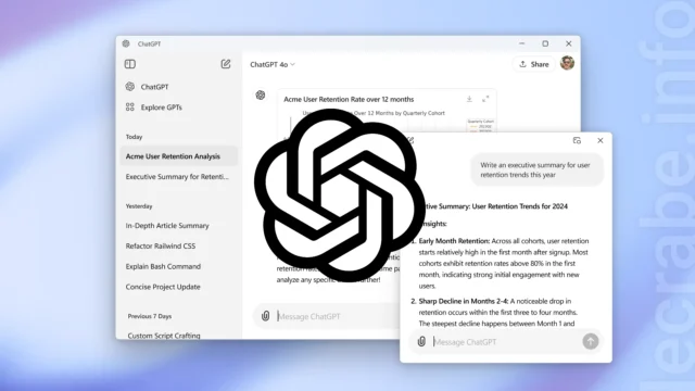L&rsquo;application officielle ChatGPT est enfin disponible sur Windows ! 