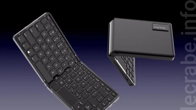 Un mini PC AMD Ryzen dans un clavier pliable : une innovation incroyable !