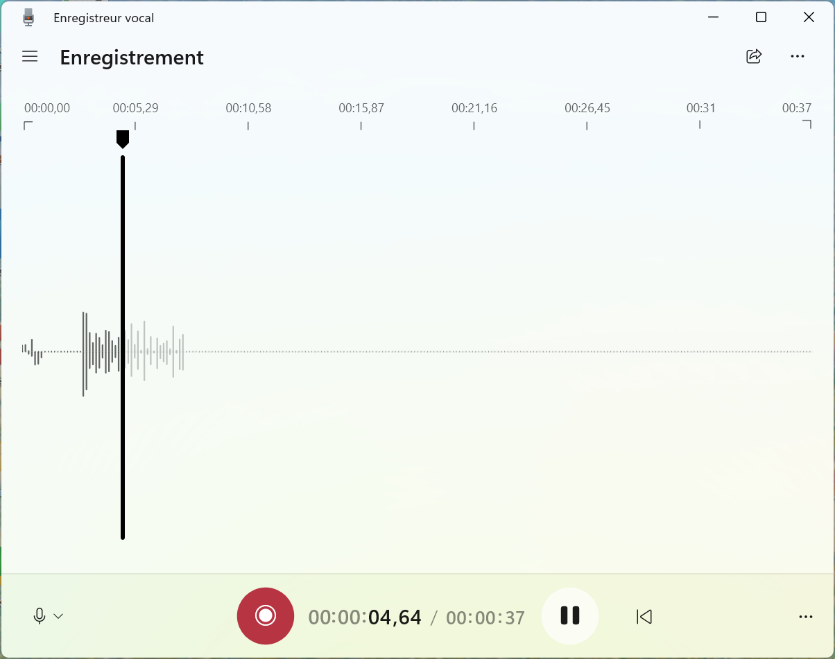 Application enregistreur