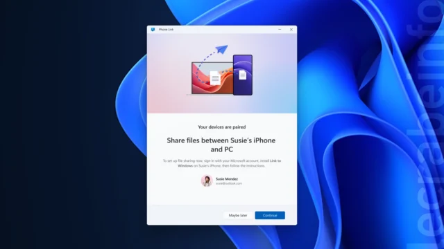 Microsoft améliore Mobile connecté : enfin des fichiers partagés entre iPhone et Windows !