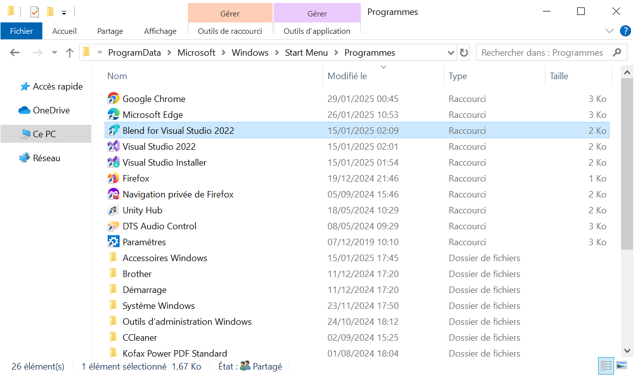 lancer programme au démarrage de Windows 10 _explorateur