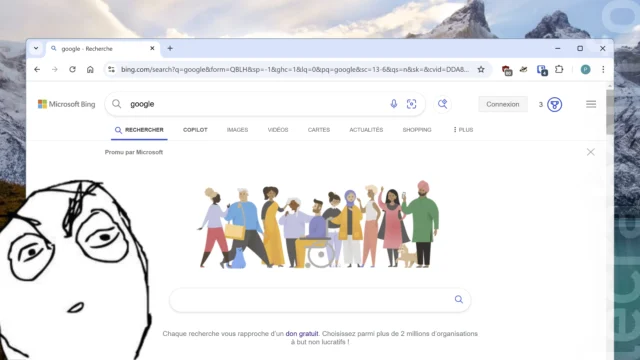 Microsoft Bing imite l&rsquo;interface de Google pour tromper les utilisateurs