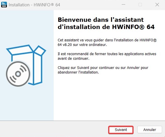 afficher la température du processeur (CPU) dans la barre des tâches-installation