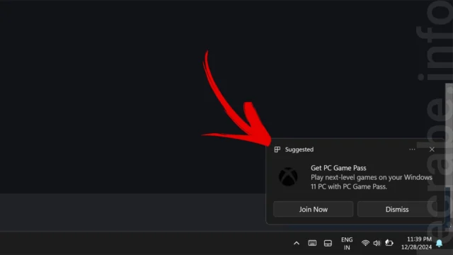 Windows 11 affiche trop de notifications publicitaires pour le Xbox Game Pass ? Voici comment les désactiver