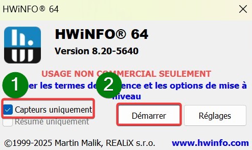 afficher la température du processeur (CPU) dans la barre des tâches-fin. installation