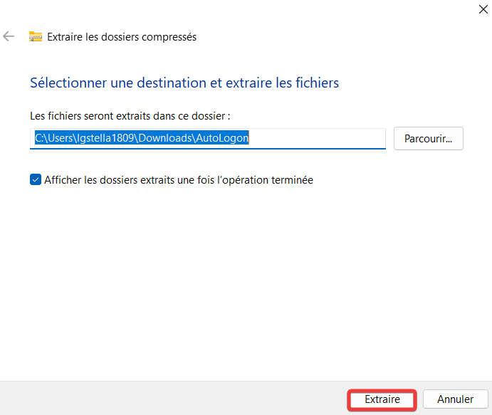 supprimer le mot de passe au démarrage du PC-extraction