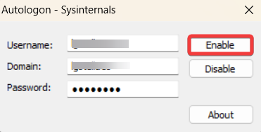 supprimer le mot de passe au démarrage du PC-identifiants