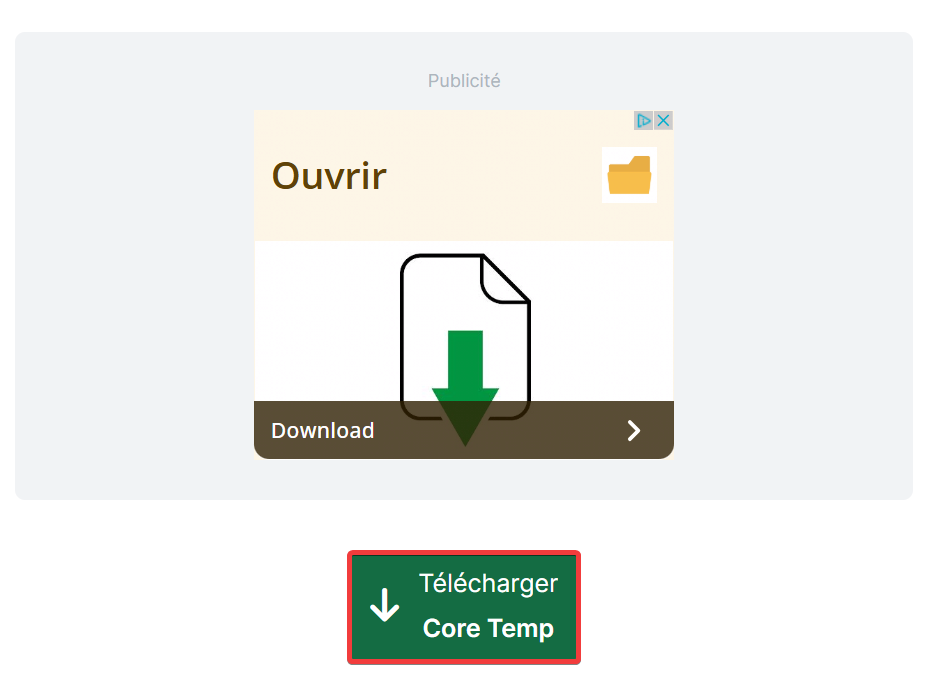 afficher la température du processeur (CPU) dans la barre des tâches-core temp téléchargement