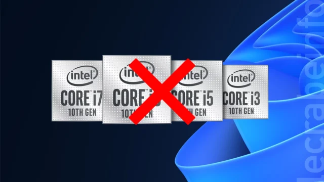 Windows 11 : Microsoft exclut les processeurs Intel de 8e, 9e et 10e générations pour les OEM