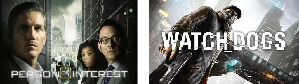 Person of Interest, la série et Watch Dogs, le jeu. Le plus drôle dans l'histoire est que le comédien ayant doublé la voix de Jim Caviezel (Reese) a également prêté sa voix à Pearce dans le jeu.