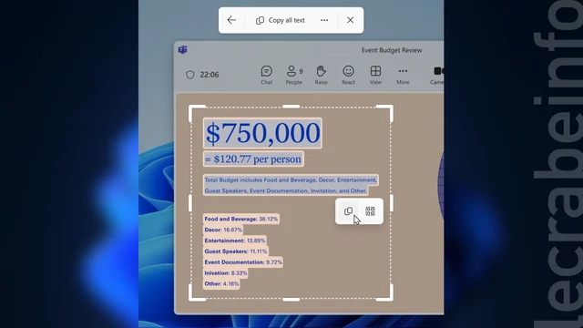 L’Outil Capture d’écran de Windows 11 s’enrichit d’un extracteur de texte (OCR) : comment ça marche ?