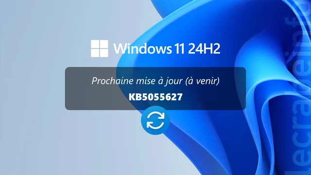 Windows 11 24H2 : la mise à jour KB5055627 arrive, que contient-elle ? (Insider Preview)
