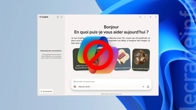 Windows 11 : comment supprimer et désactiver Copilot ?