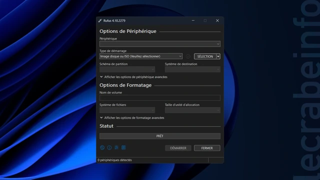 Rufus 4.10 est disponible : mode sombre, prise en charge des nouveaux certificats Secure Boot et plus encore