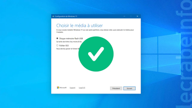 Microsoft répare l&rsquo;outil création de média, bloqué depuis des semaines sur Windows 10