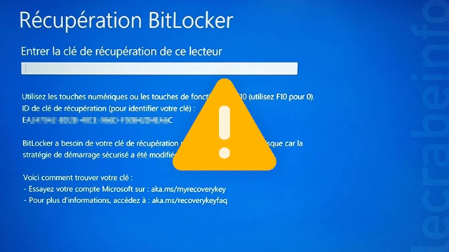 Windows 11 : BitLocker réclame la clé de récupération sur certains PC après la mise à jour d&rsquo;octobre 2025