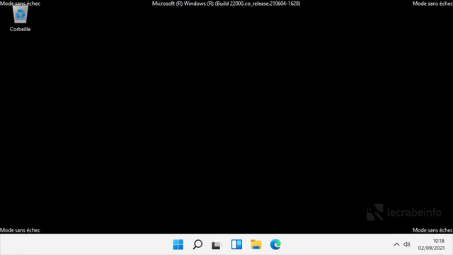 Comment démarrer Windows 11 en mode sans échec ?