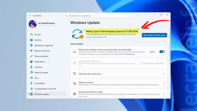 Windows 11 : comment bloquer les mises à jour de Windows Update ?