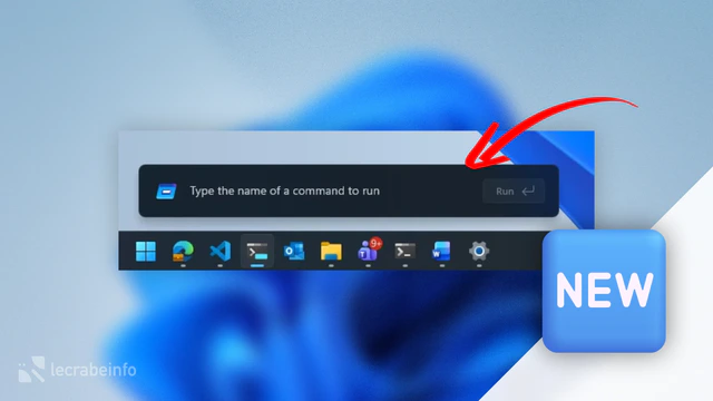 Windows 11 : une nouvelle boîte de dialogue Exécuter, des Widgets plus discrets… ce qui arrive bientôt