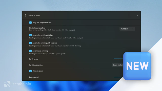 Windows 11 : de nouveaux gestes tactiles, la taille des fichiers en Ko/Mo/Go dans l&rsquo;Explorateur de fichiers… les nouveautés à venir