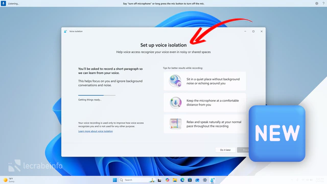 Windows 11 : un nouveau filtre d’écran, un mode « Isolation de la voix », support des plages braille HID… les nouveautés à venir