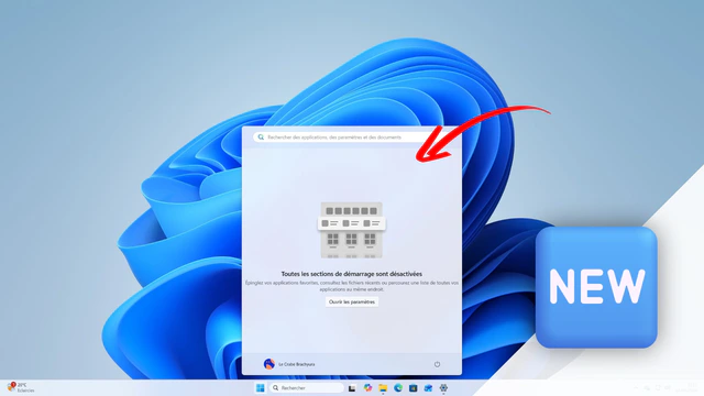 Windows 11 : le menu Démarrer va devenir beaucoup plus personnalisable (taille au choix, sections masquables…)
